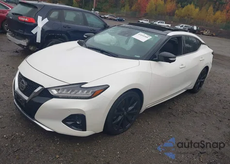 2020 Nissan Maxima Sr Xtronic Cvt z USA, uszkodzony, nr VIN 1N4AA6EV4LC378713